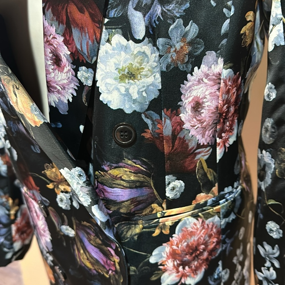 H&M Patterned Satin Jacket - image 3